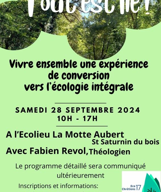 Saint Saturnin du Bois : journee écologie a la motte aubert