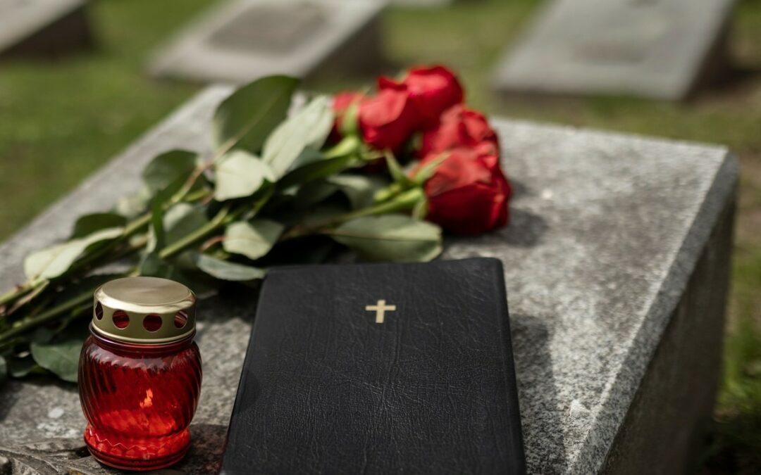 Bénédiction au cimetière