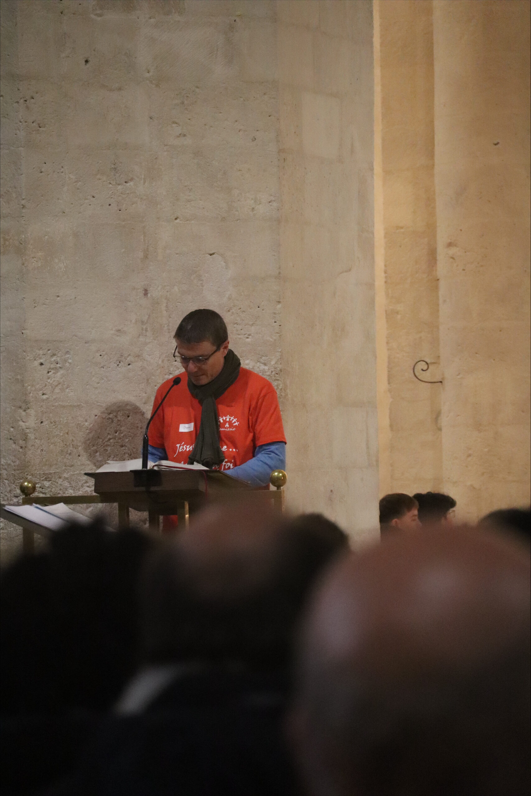 Deuxième lecture pendant la messe