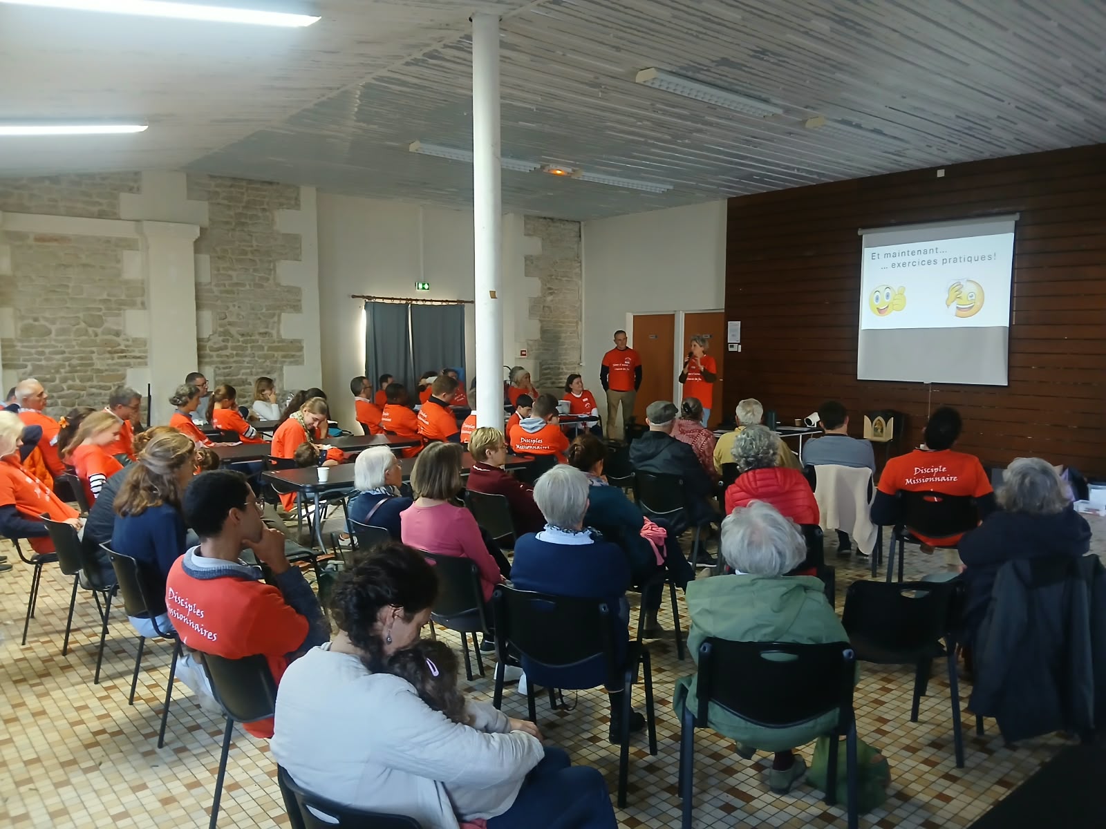 Formation à la mission — salle du Logis